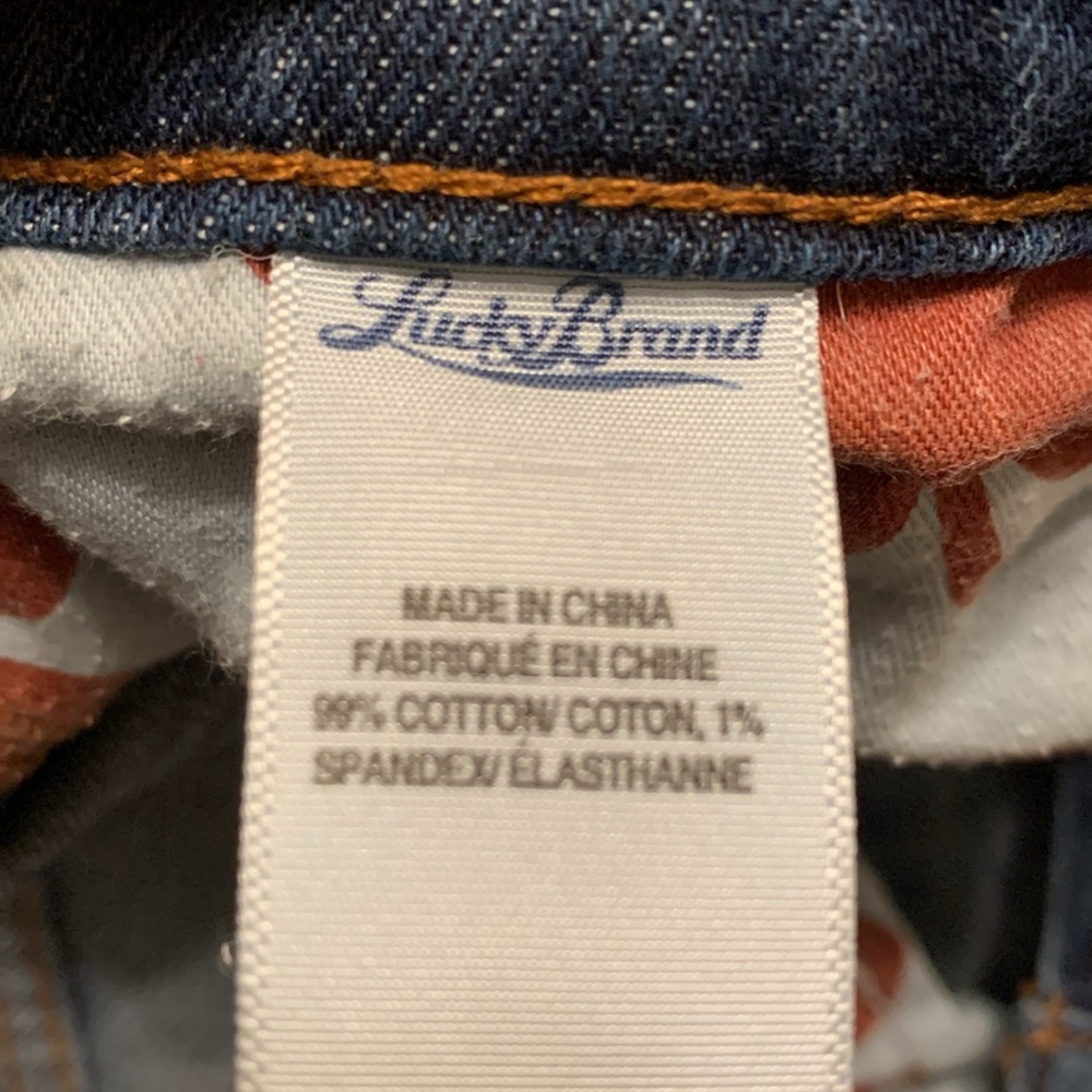Lucky Brand Sweet’n Crop Denim Blue Jeans Women’s Size 4 - Picture 4 of 5